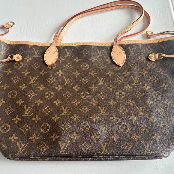 NWOT Authentic Louis Vuitton Neverfull MM Monogram Mid Size - Vintage - Picture 5 of 10